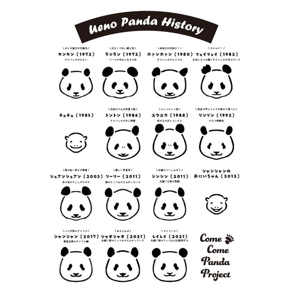 🐼すなやますなこさんデザインのパンダグッズ発売のお知らせ🐼 – 江戸