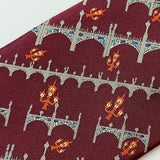 日本橋ネクタイ(えんじ)