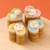 【カタヌキヤ】上野パンダファミリー ハッピーハートバウム(メープル味)