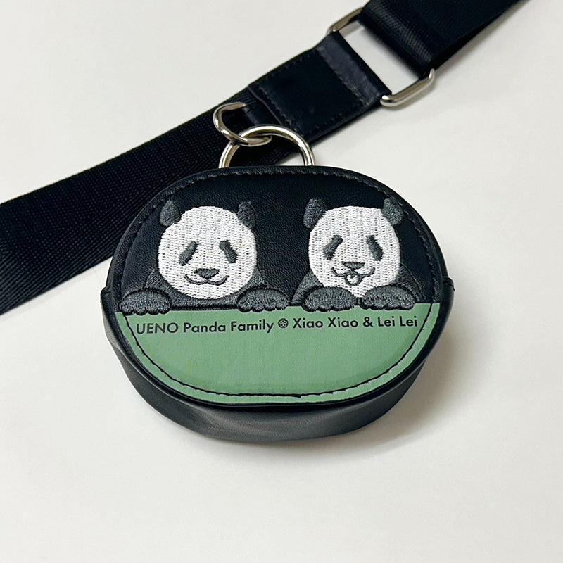 上野パンダファミリー ポーチ付ショルダーストラップ – 江戸東京一