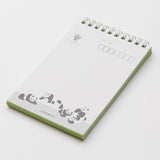 上野パンダファミリー スタンプノート