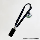 上野パンダファミリー ポーチ付ショルダーストラップ