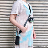上野パンダファミリー ポーチ付ショルダーストラップ