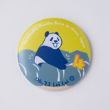 上野パンダファミリー 2025誕生日記念 缶バッジ(レイレイ)