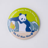 上野パンダファミリー 2025誕生日記念 缶バッジ(シャオシャオ)