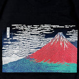 通油町Tシャツ「凱風快晴」 (黒)