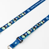 上野パンダファミリー ネックストラップ(BU)