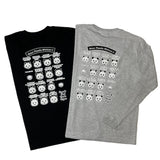 上野パンダヒストリー ロングTシャツ (ブラック)