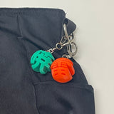 パンダのおなまえキーホルダー【暁】