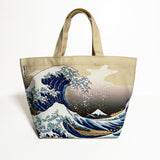 通油町ランチトート「神奈川沖浪裏」