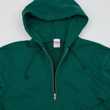 上野パンダファミリー バックプリントパーカー(グリーン)