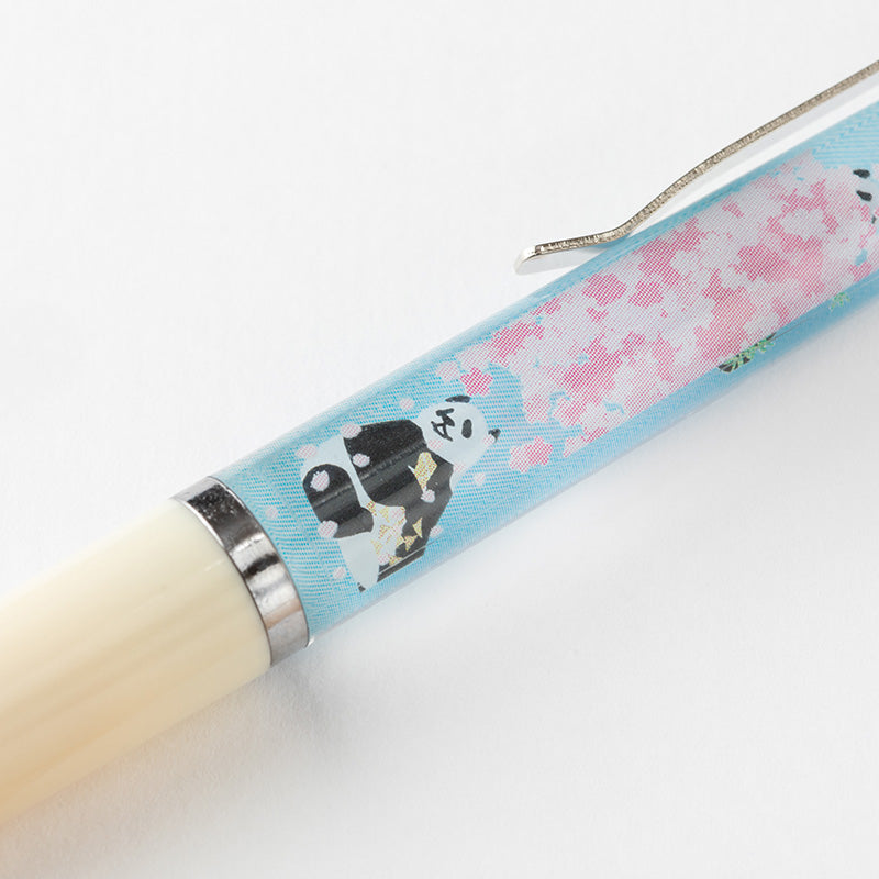 上野パンダファミリーフローティングペン（さくら） – 江戸東京一