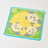 上野パンダファミリー シェニールタオルハンカチ (キッズ)