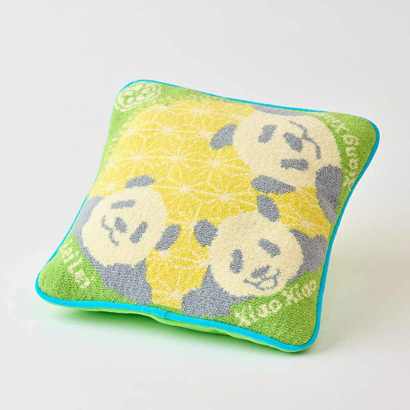 上野パンダファミリー シェニールクッション（キッズ） – 江戸東京一