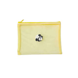 すなやますなこ 刺繍メッシュポーチ