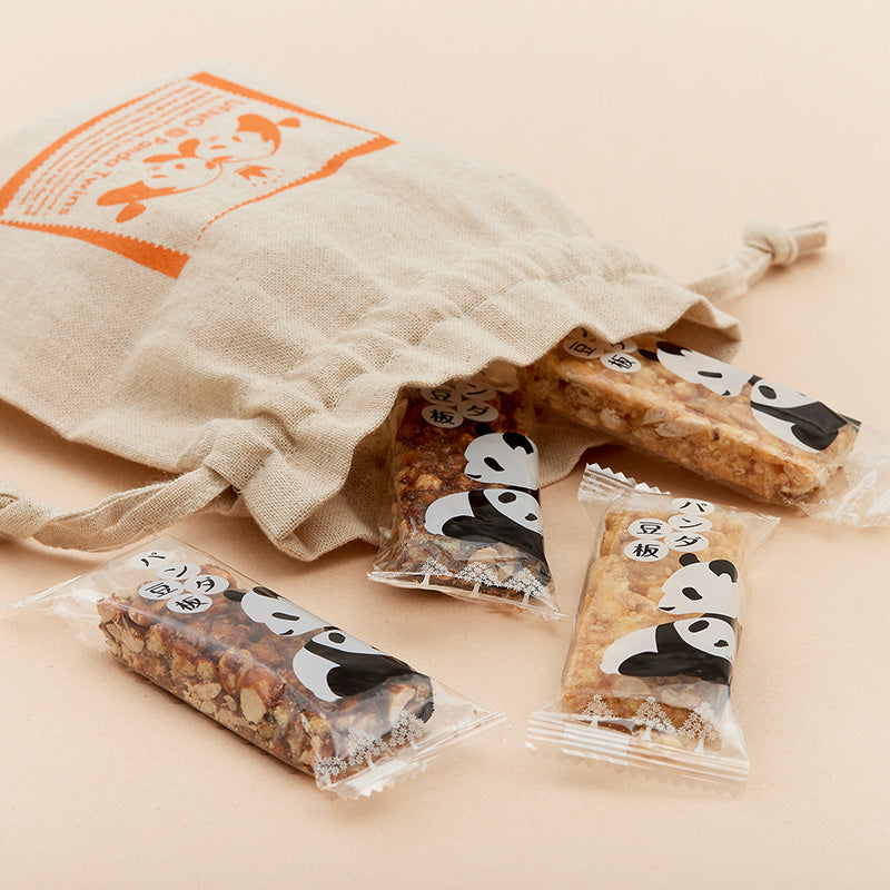 パンダ豆板ミニ巾着（双子） – 江戸東京一