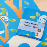 上野パンダファミリーツリー てぬぐい