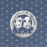 上野パンダファミリー マスクケースミニ(グレー)