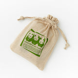 パンダ豆板ミニ巾着(6枚入)