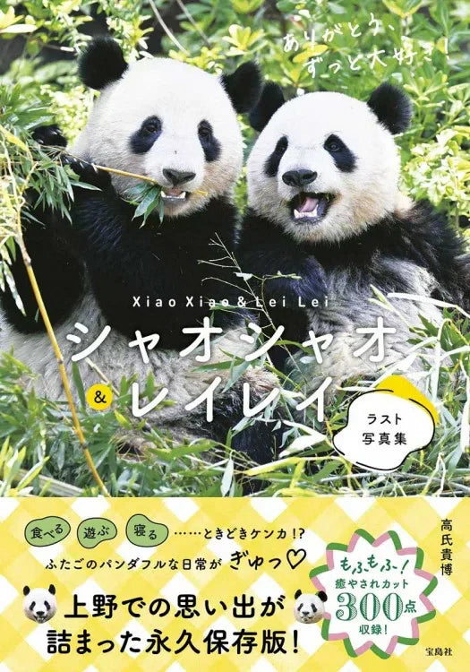 🐼宝島社『シャオシャオ＆レイレイ ラスト写真集 ありがとう、ずっと