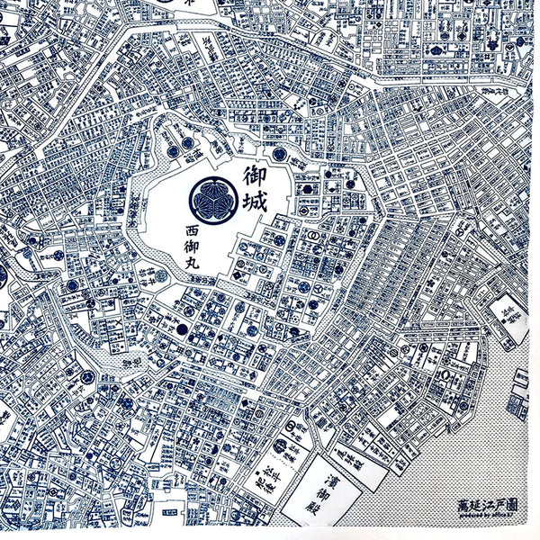 『江戸古地図』バンダナ