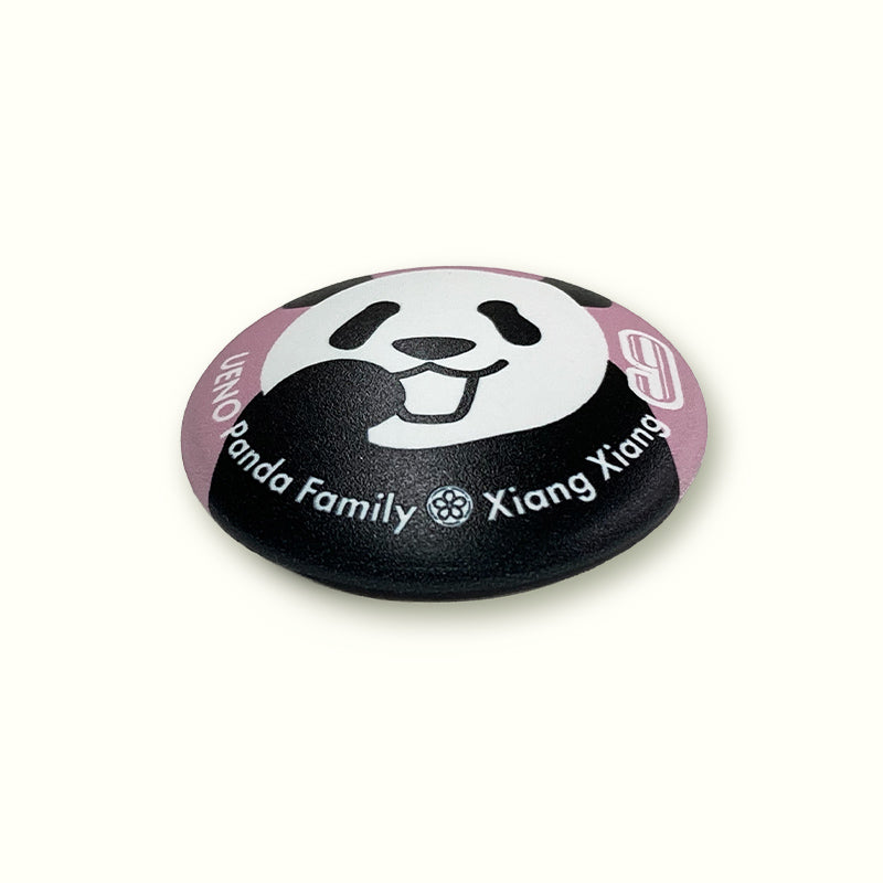 上野パンダファミリー 誕生日記念 ぷにぷに缶バッジ（32mm5種セット
