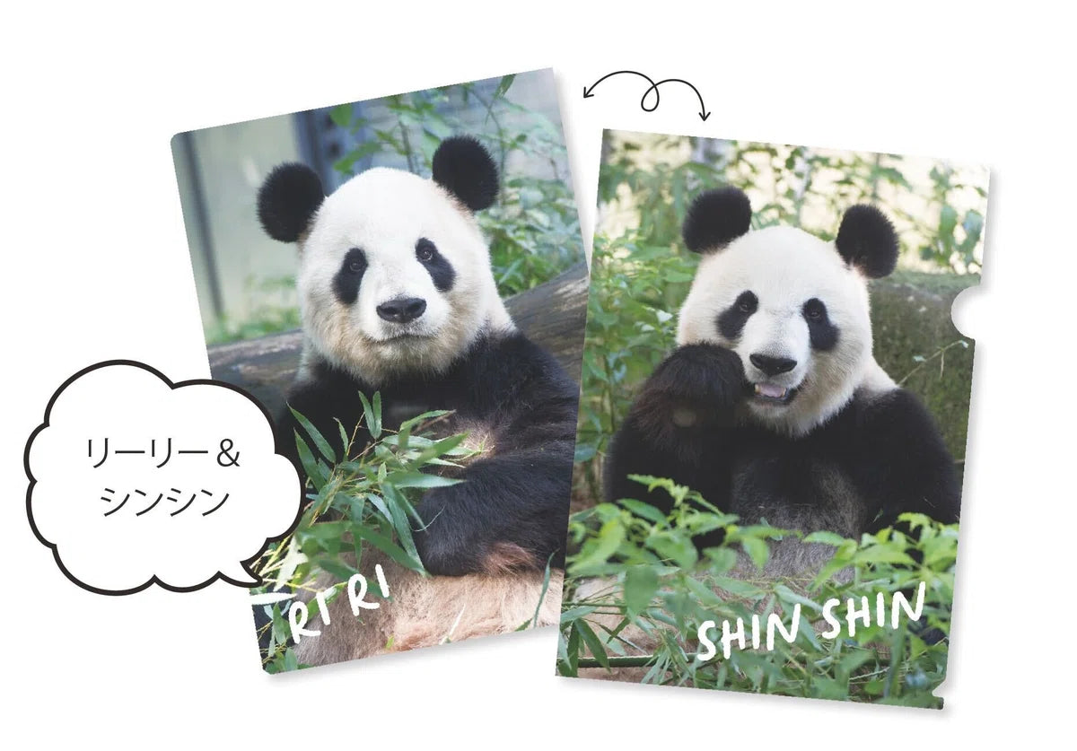 宝島社】リーリー＆シンシン メモリアルクリアファイルBOOK