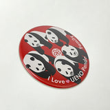 上野パンダファミリー ずっと大好き！缶バッジ