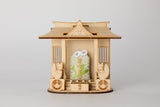 Fukutoku Mebuki miniature Shinto shrine