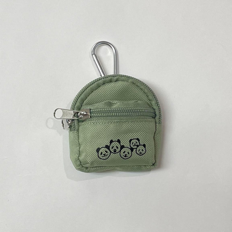 おでシャン ちびリュックキーホルダー (サンドグリーン) – 江戸東京一