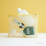 すなやますなこ　刺繍メッシュポーチ