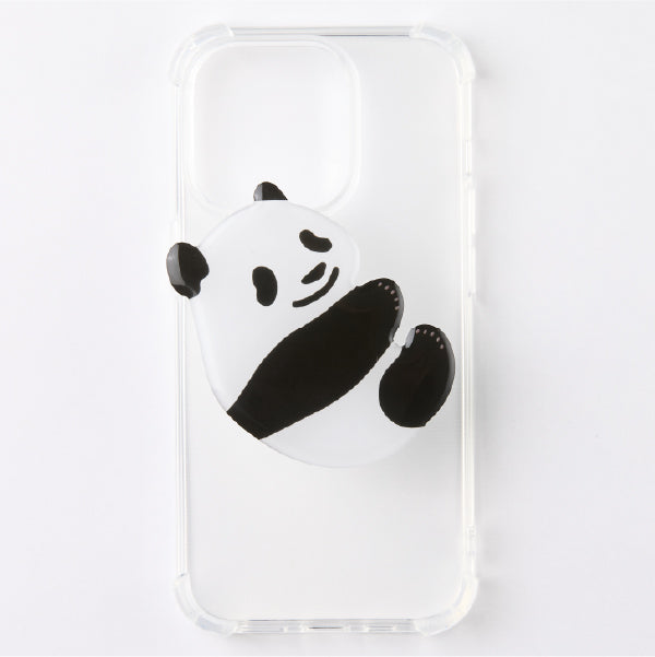 すなやますなこ スマホグリップ「だっこパンダ」