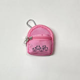 おでシャン ちびリュックキーホルダー （ピンク)