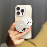 すなやますなこ スマホグリップ「だっこラッコ」