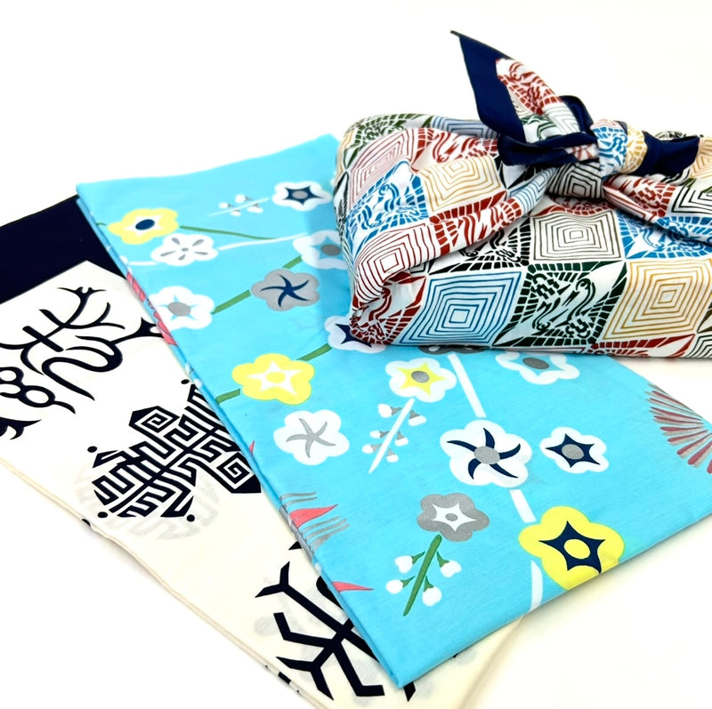 【竺仙】風呂敷　金霞