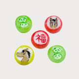 【金太郎飴本店】双子パンダえと飴（午）