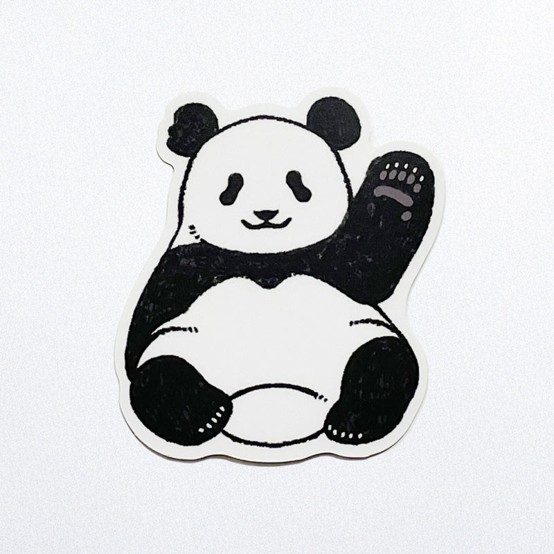 すなやますなこ×上野案内所　上野ComeComePanda ダイカットステッカー