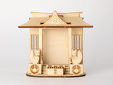 Fukutoku Mebuki miniature Shinto shrine