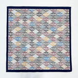 【竺仙】風呂敷　向鶴菱