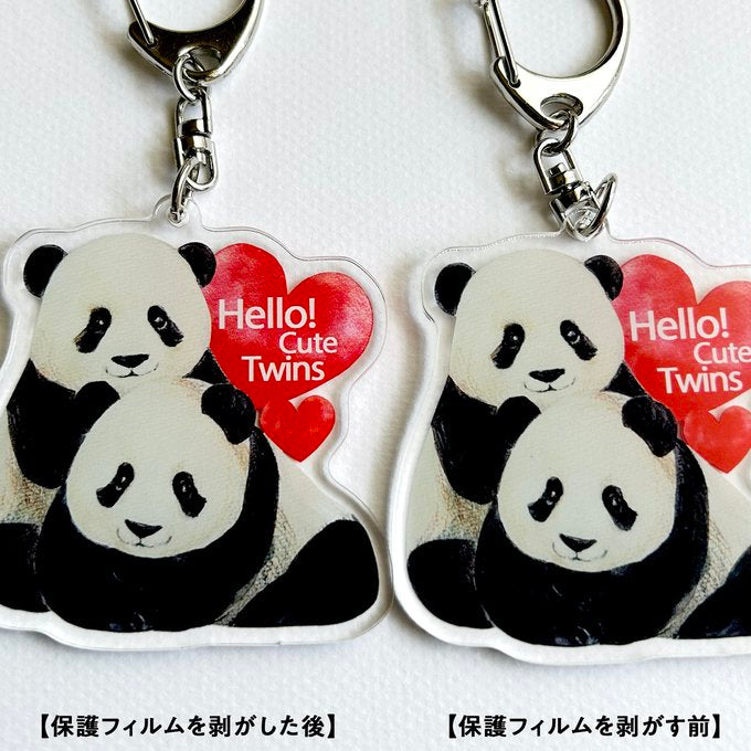 puncheno】アクリルキーホルダー(Cute Twins) – 江戸東京一
