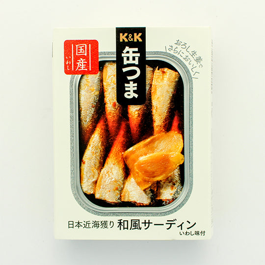 【国分】缶つま　日本近海獲り　和風サーディン